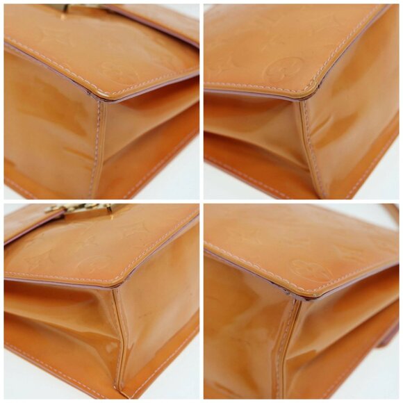 LOUIS VUITTON Vernis Spring Street Hand Bag Marshmallow Pink - Picture 16 of 16